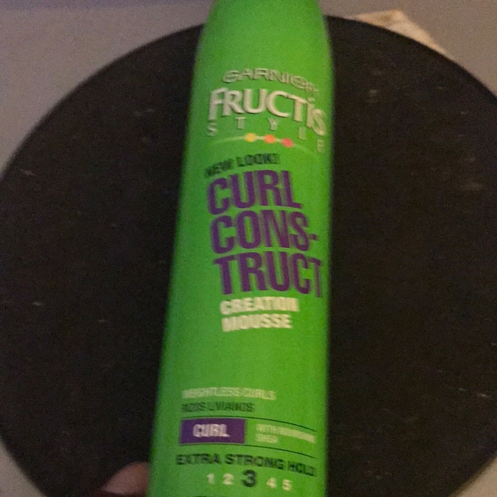 Garnier Fructis Style Curl Construct Cream Mousse - Bright Green